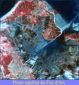 Vue satellite du Fier d'Ars